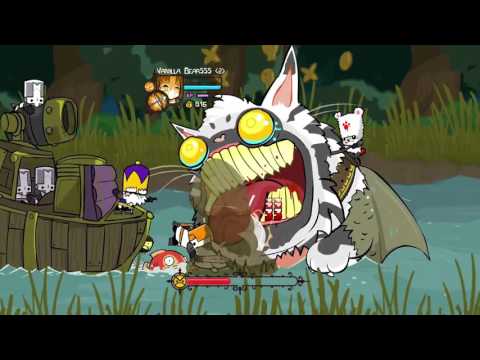 Let's Play Castle Crashers - #15 - These Bears Are Not Our Friends - Impossible Mode - Fiery Passion
