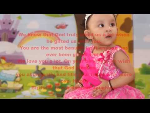 Sonika Gajmer's 1st Happy Birthday / Happy Birthday Song