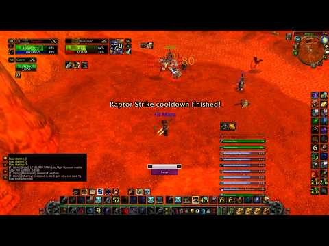 WoW Vanilla: Survial Hunter VS T2 Protection Warrior