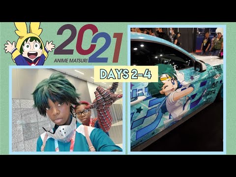 Vlog #9 (Pt.2): Anime Matsuri 2021 Days 2-4!