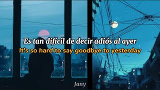 It's so hard to say goodbye to yesterday - Jason Mraz (Sub inglés y español)
