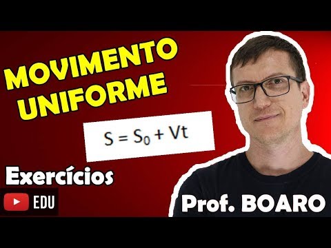 UNIFORM MOVEMENT KINEMATICS EXERCISES Prof. Marcelo Boaro - CLASS 4