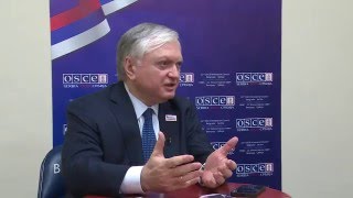 ՀՀ ԱԳ նախարարի ճեպազրույցը լրագրողների հետ 