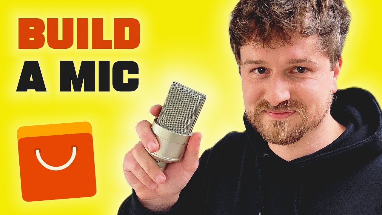 Building a Studio Microphone from AliExpress Parts (DIY)