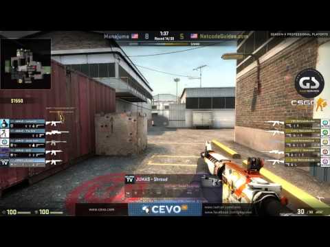 CEVO-Pro CS:GO Season 4 Playoffs: Manajuma vs. NetcodeGuides.com - LB Round 3 on de_cache (1 of 2)