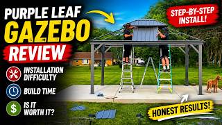 Purple Leaf Gazebo Review | Installation Difficulty, Build Time & Is It Worth It?
