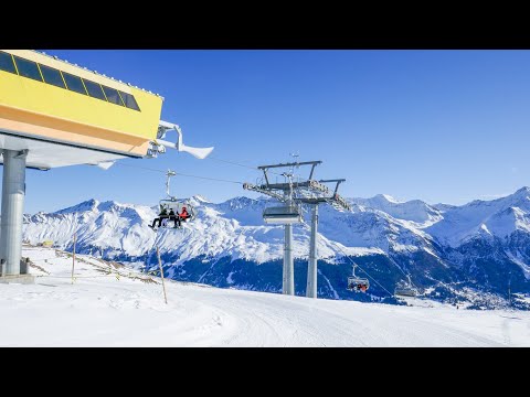 Lavoz - Die erste 6er Sesselbahn im Skiegebiet Arosa Lenzerheide