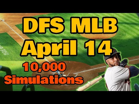 April 14 MLB DFS Top Plays