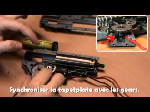 comment demonter gearbox m4