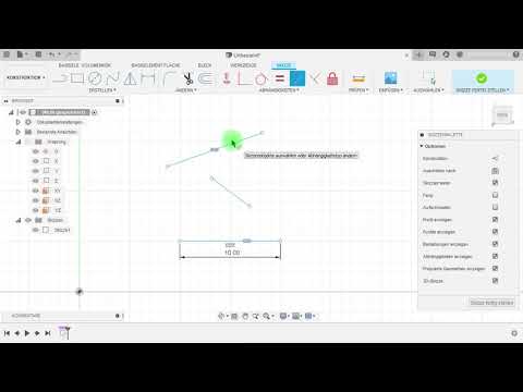 Autodesk Fusion 360: Die Skizzenabhängigkeiten GLEICH, PARALLEL, LOTRECHT