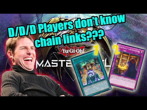 Master Duel - D/D/D vs Gravekeepers - "How to chain?"