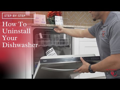 image-How do you get a dishwasher out of a tight space?