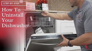 How To Uninstall Your Dishwasher - Step by Step
