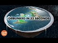 Flat Earth theory debunked in 22 seconds.