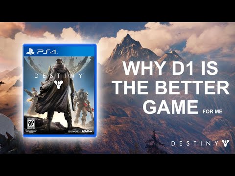 Why I Prefer Destiny 1 over Destiny 2