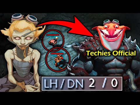 From 2 CS "Broke Mid lanner" to Techies Official🔥