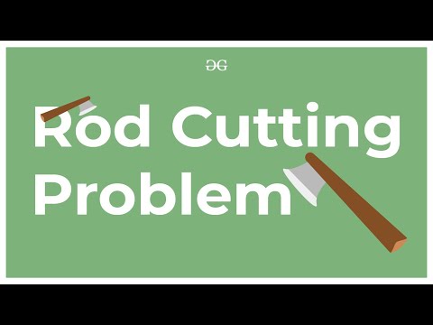 Cutting a rod problem | GeeksforGeeks