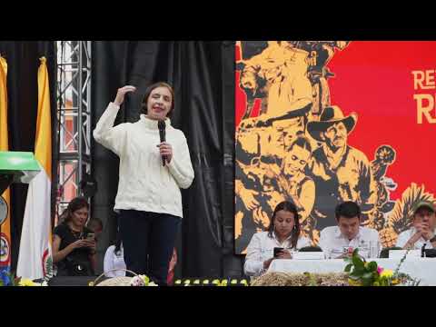 Martha Carvajalino presenta balance de la Reforma Agraria en Boyacá