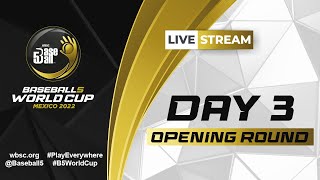 [LIVE] 第一屆世界盃五人制棒球賽 DAY3賽程