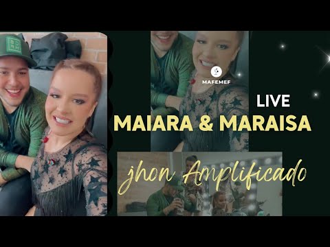 Maiara & Maraisa live com John Amplificado música nova 23/01 Rio de Janeiro