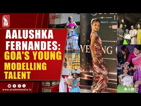 Mapusa’s Aalushka Fernandes Shines Bright, Bags Multiple Modelling Titles at Just 10