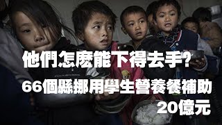 [討論] 加州姜太公.66縣挪用學生營養餐補助20億