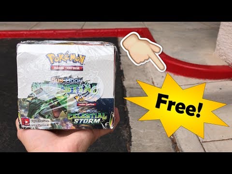 HOW TO GET A POKEMON CARD BOOSTER BOX FOR FREE! *works everytime*