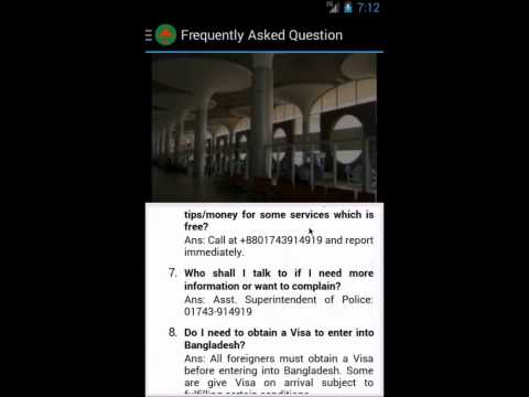 Dhaka International Airport Video