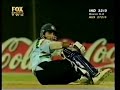 Sachin Nearly Hits Ganguly Sharjah Cup 98