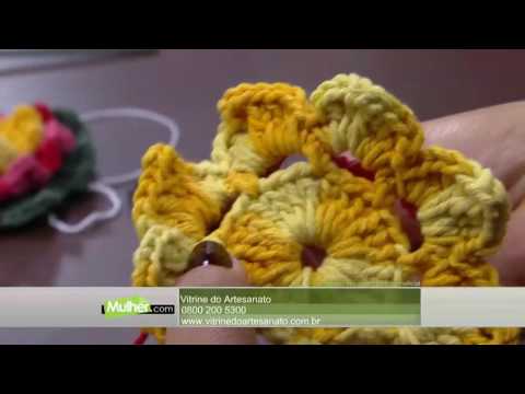 Mulher.com - 05/05/2016 - Crochê - Maria José  PT1