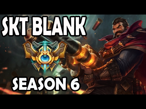 SKT T1 Blank GRAVES vs LEE SIN Jungle Ranked Challenger Korea