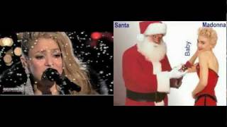 Shakira, Madonna - Santa Baby (RaRCS, by DcsabaS, 2009)