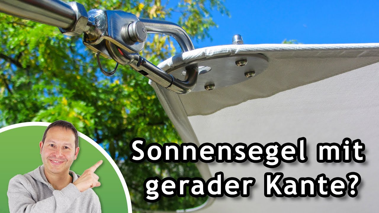 Sonnensegel an der Hauswand befestigen 7 ProfiTipps Pina
