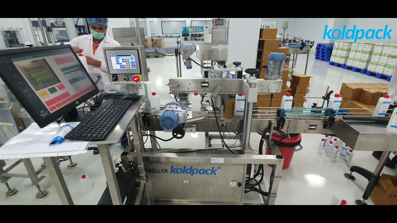 Flow meter based filling & packaging line