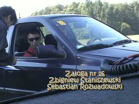 33 Rajd Warszawski, Zapoznanie z trasą OS Sarnowa Góra.mpg