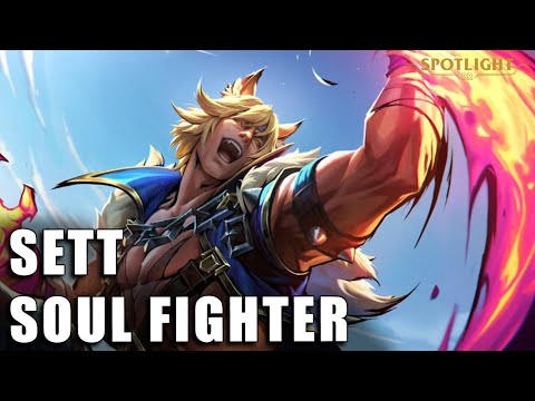 Sett Soul Fighter - Skin Spotlight COMPLETO