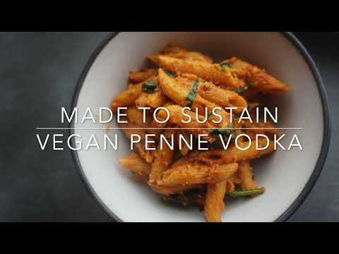 Vegan penne vodka recipe - Comfort & Nutrition in one dish!