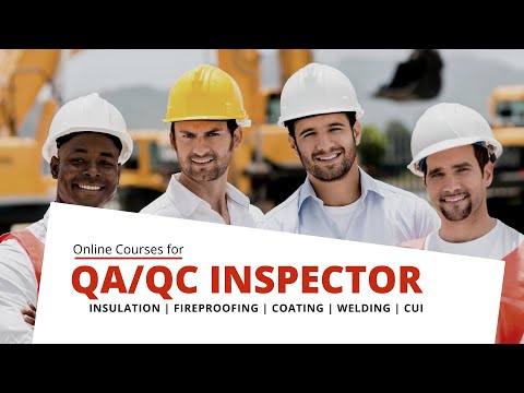 QA QC Inspector Online Courses - YouTube