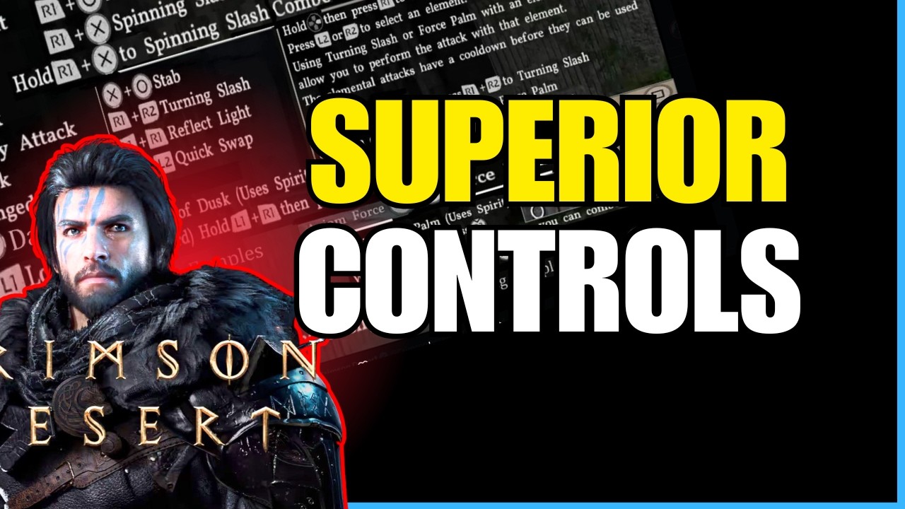 CRIMSON DESERT CONTROLS from Pearl Abyss?!!?