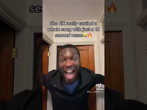 Sha EK really carried a whole song with just a 10 second verse😭🔥