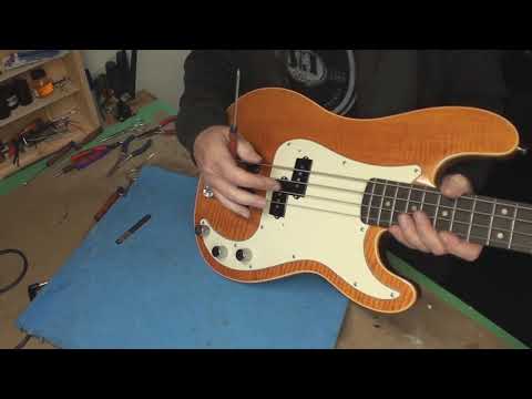 Fender Aerodyne Precision Bass Quick Setup