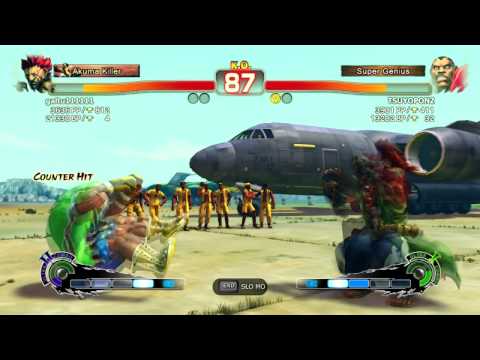 SSF4 replay - galtu111111(Akuma) vs TSUYOPONZ(Balrog)