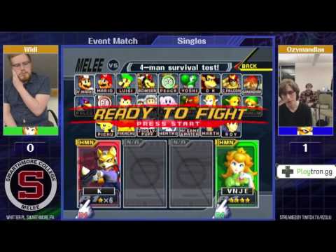 Event Match 10: Widl (Peach) vs Ozymandias (Fox) - Losers Semis