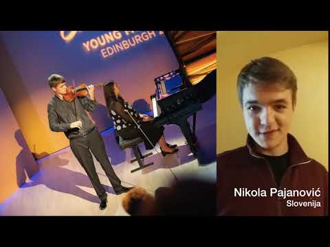 Nikola Pajanović je na tekmovanju Evrovizijski mladi glasbeniki prejel drugo nagrado