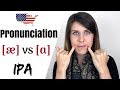 Learn the IPA | [æ] vs [ɑ]