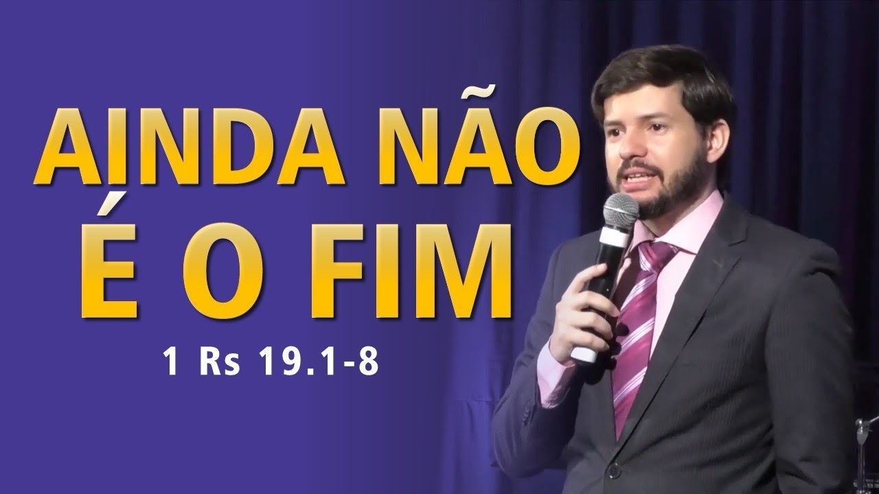 O Profeta Elias pede pra morrer ( 1Reis 19.1-8) - Pr. Victor Soares