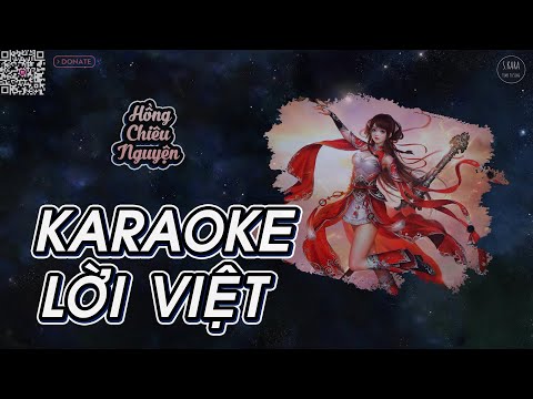 [KARAOKE] Hồng Chiêu Nguyện【Lời Việt】- Tiểu Muội Màn Thầu Cover | Hot TikTok Douyin | S. Kara ♪