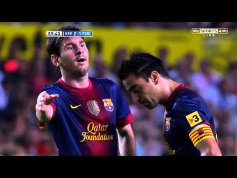 Lionel Messi vs Sevilla (A) 12-13 HD 720p
