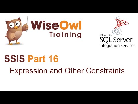 SQL Server Integration Services (SSIS) Part 16 - Expression and Other Constraints