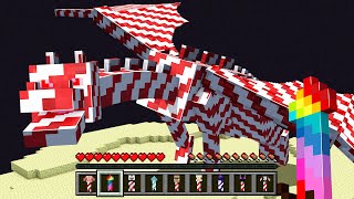 Minecraft But There's Custom Fireworks